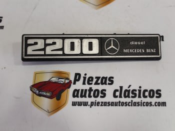 Anagrama 2200 Mercedes Benz Diesel