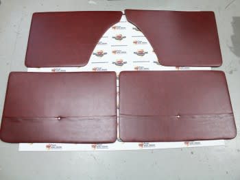 Juego de paneles tapizados Seat 124 color burdeos (antiguo stock)