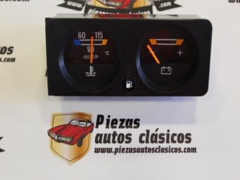 Conjunto Indicador De Temperatura, Amperimetro y Reserva Combustible Renault 5 (Jaeger)