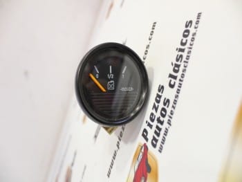 Reloj Indicador De Combustible 24V 52mm Negro Jaeger 20600