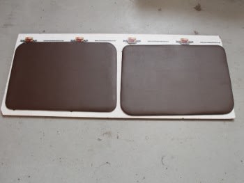 Juego 2 Paneles Tapizados Delanteros Marrón Chocolate Renault 4