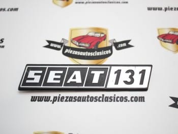 Anagrama de plástico Seat 131
