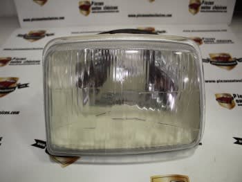 Optica de faro izquierda luz convencional Renault 5 (Infasa) Fabricación nacional de época
