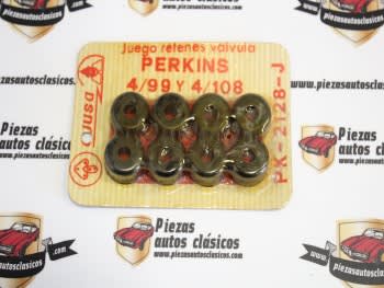 Kit 8 retenes de válvula Perkins 4/99 y 4/108 5 mm