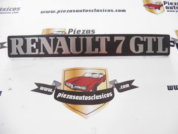 Anagrama Renault 7 GTL