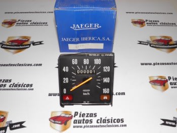 Cuentakilómetros Renault 5 TL y GTL 1ª Serie (Mod.1) Ref: JAEGER 6408