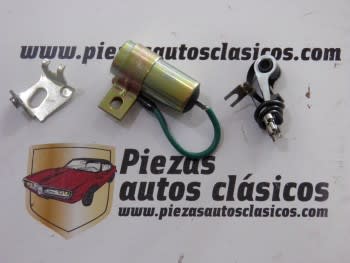 Juego de platinos + condensador para delco Ducellier Renault 9 y 11 (del 81 al 85) Ref: 9938266