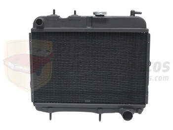 Radiador de cobre Renault 4 motor 850 4 velocidades Caja 354 (34x38cm.) Ref:7702101386