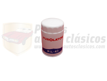 Filtro De Aceite Motor Barreiros C60, C65, 42/25... Purolator PIL-43
