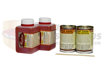 Kit Poly para tratamiento de depósito de poliester de 2 a 5 litros Restom